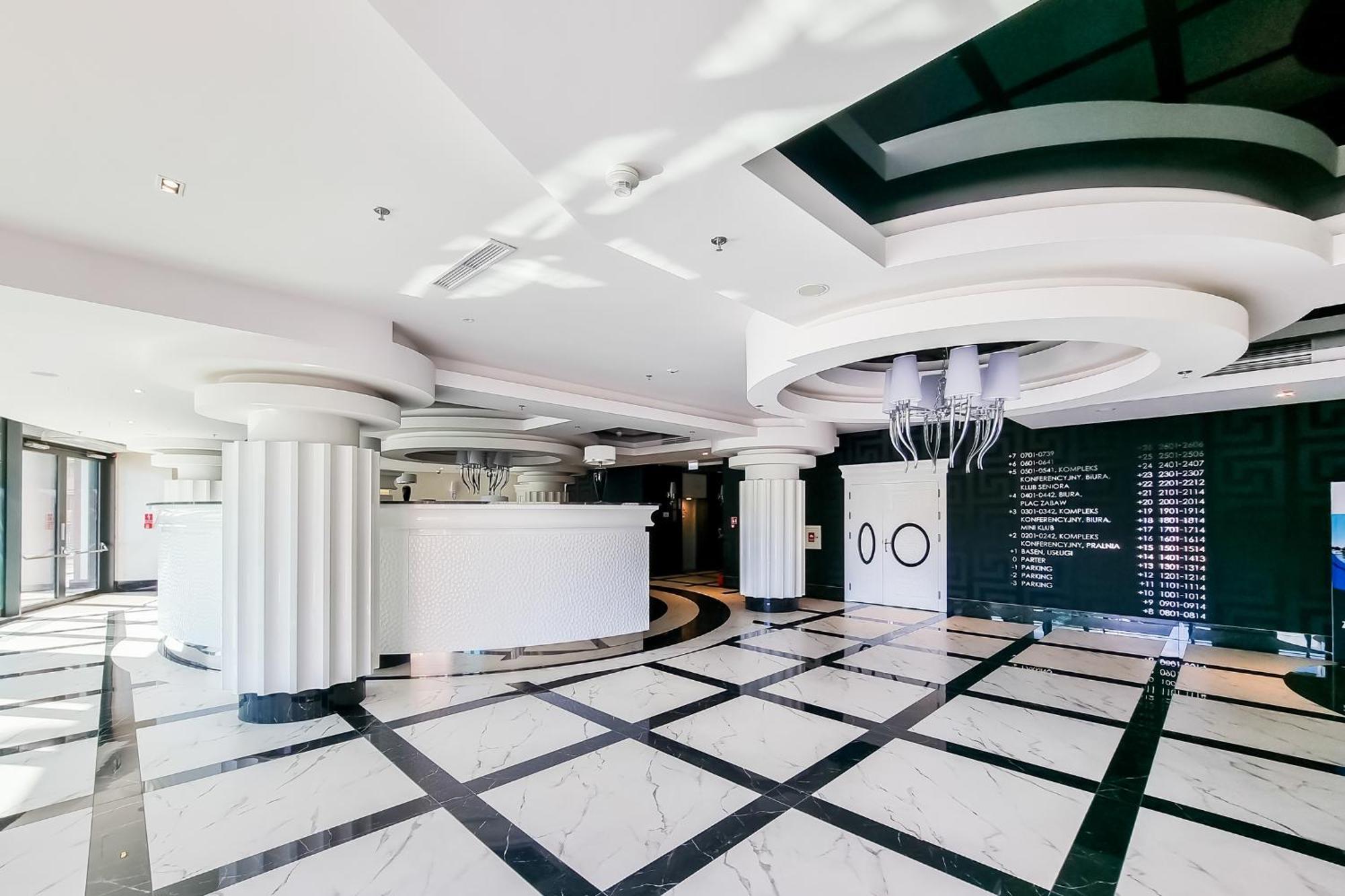 שצ'צ'ין Hanza Tower Apartment No. 533 - 5Th Floor, Balcony, Swimming Pool מראה חיצוני תמונה