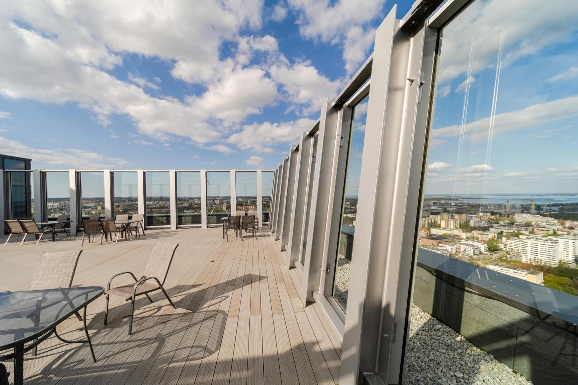 שצ'צ'ין Hanza Tower Apartment No. 533 - 5Th Floor, Balcony, Swimming Pool מראה חיצוני תמונה